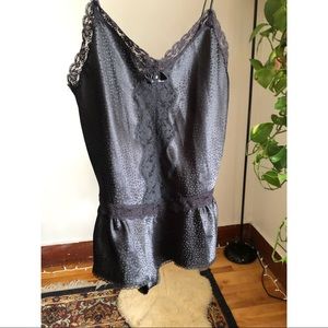 christian dior teddy romper bodysuit S